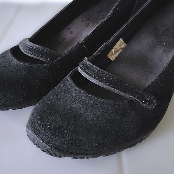 Merrell Black Petunia Mary Jane Wedges - Picture 8 of 8